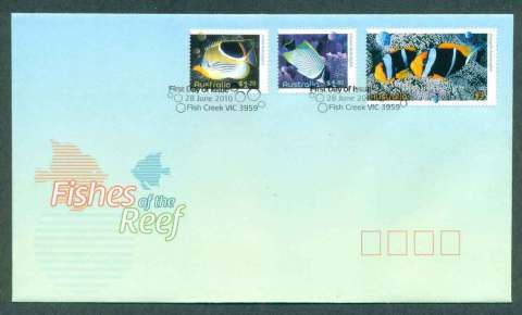 Australia-2010-Reef-Fish-PtII-FDC-lot50601