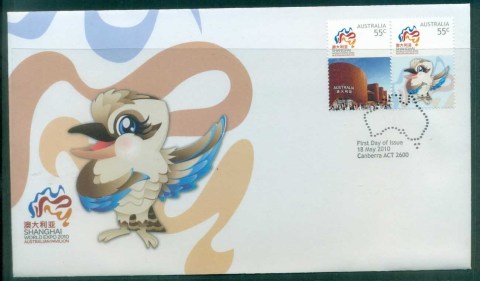 Australia-2010-Shanghai-Expo-FDC-lot76030