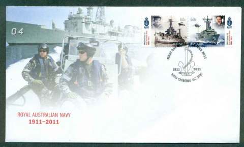 Australia-2011-Royal-Australian-Navy-FDC-lot50618