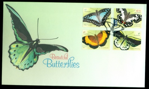 Australia-2016-Beautiful-Butterflies-FDC