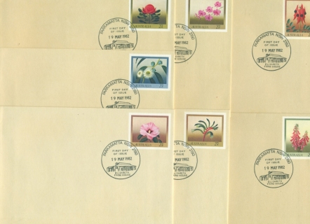 Australia-1982-State-Floral-Emblems-7-PSE-Paramatta-FDI-lot37017