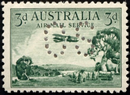 Australia-1929-Air-3-pence-green-P11-single-line-Landscape_1