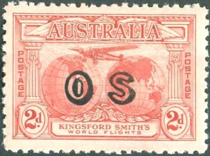 Australia-1931-Kingsford-Smiths-Flights-2-pence-rose-red-P11-Aircraft_1