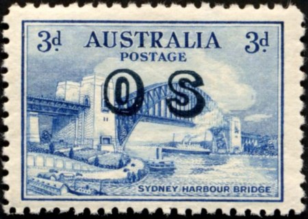 Australia-1932-Sydney-Harbour-Bridge-3-pence-blue-Recess-P11-Bridge_1