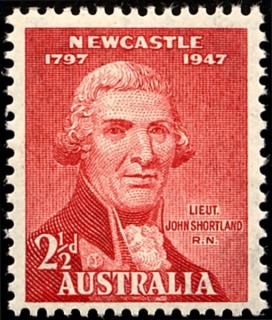 Australia-1947-Sesquicentenary-of-City-of-Newcastle-2-5-pence-lake-C-of-A-P15x14-Portrait