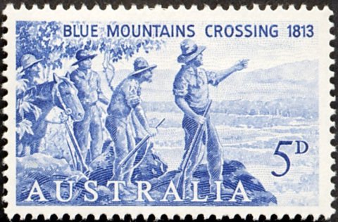 Australia-1963-First-Crossing-of-Blue-Mountains