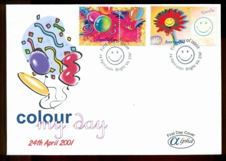 Australia-2000-Colour-My-day-FDC-Lot20831