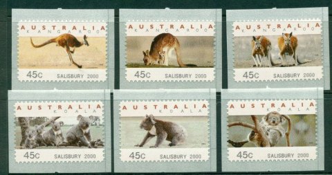 Australia-2000-Koalas-Roos-CPS-Salisbury-2000-MUH-Lot18661