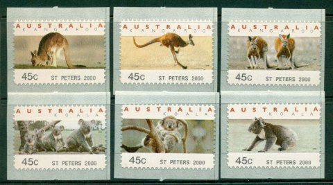 Australia-2000-Koalas-Roos-CPS-St-Peters-2000-MUH-Lot18647