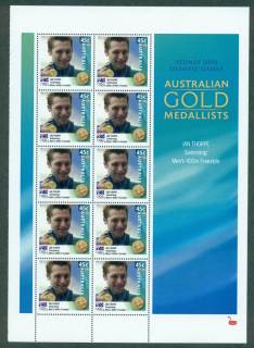 Australia-2000-Olympic-Gold-Medallists-16x-WA-Digital-Sheets-MUH-lot34655