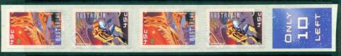 Australia-2000-Space-Exploration-PS-Coil-Srt-4-label-MUH-lot34211