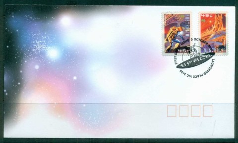 Australia-2000-Space-PS-FDC