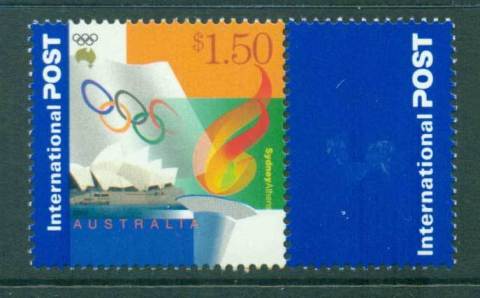 Australia-2000-Sydney-Athens-Joint-Issue-150-MUH-Lot27334