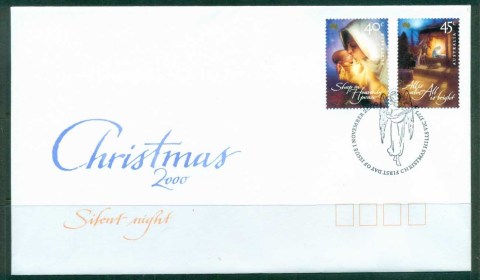 Australia-2000-Xmas-Silent-Night-FDC