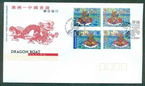 Australia-2001-Ausralia-Hong-Kong-Joint-issue-FDC-lot49034