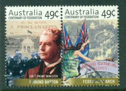 Australia-2001-Federation-49c-Pr-VFU-Lot17719