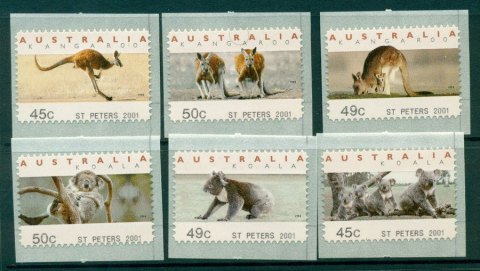 Australia-2001-Koalas-Roos-CPS-St-Peters-2001-MUH-Lot18648