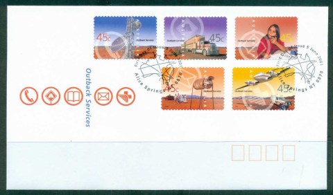 Australia-2001-Outback-Services-PS-FDC