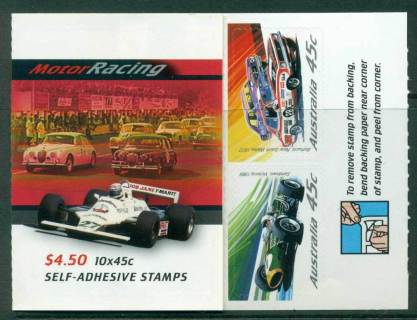 Australia-2002-4-jpg-50-Motor-Racing-B243-Philatelic-Booklet-Lot26083