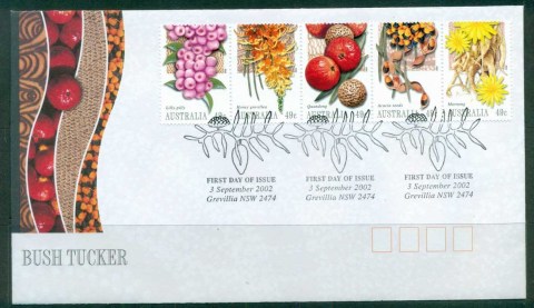 Australia-2002-Bush-Tucker-FDC