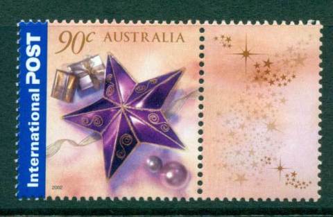 Australia-2002-International-Greetings-90c-Christmas-MUH-Lot27352