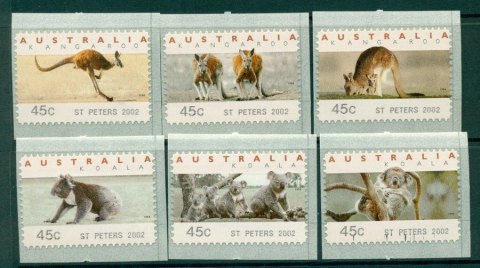 Australia-2002-Koalas-Roos-CPS-St-Peters-2002-MUH-Lot18649