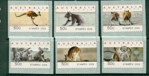 Australia-2002-Koalas-Roos-CPS-Stampex-2003-MUH-Lot18624