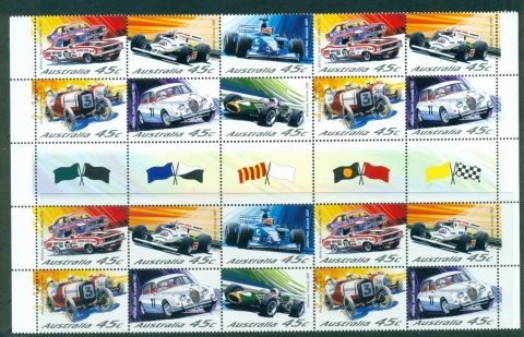 Australia-2002-Motor-Racing-Gutter-Blk-20-MUH-Lot29778