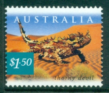 Australia-2002-Thorny-Devil-MUH-lot34090