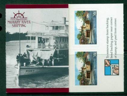 Australia-2003-5-jpg-00-Murray-River-Shipping-B257-Philatelic-Booklet