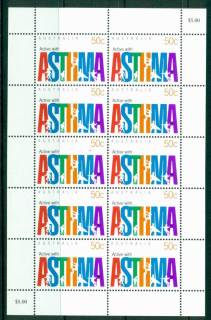 Australia-2003-Active-with-Asthma-Sheetlet-MUH-Lot27036