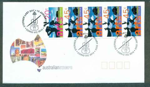 Australia-2003-Arts-Booklet-last-day-FDC-lot49068