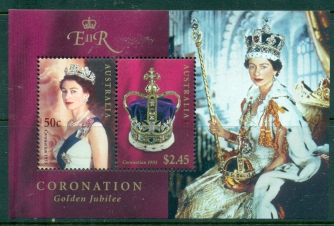 Australia-2003-Coronation-of-QEII-Golden-Jubilee-MS-MUH