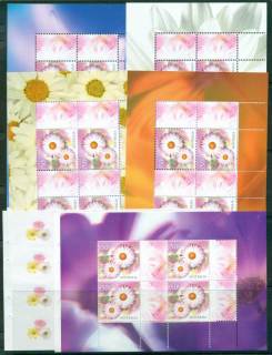 Australia-2003-Friendship-5x-Booklet-Panes-ex-Prestige-Booklet-PB9-MUH-lot34156