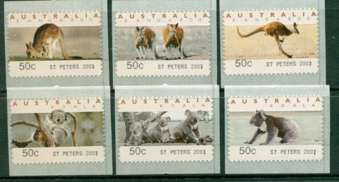 Australia-2003-Koalas-Roos-CPS-St-Peters-2003-MUH-Lot18650