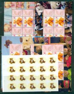 Australia-2003-My-Baby-5x-Booklet-Panes-ex-Prestige-Booklet-PB15-MUH-lot34165