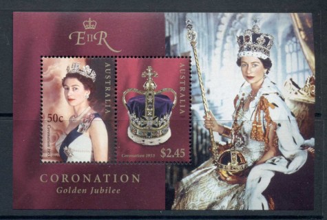 Australia-2003-QEII-Coronation-50th-Anniversary-MS-MUH