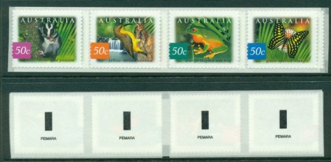 Australia-2003-Rainforests-Strip-Pemara-PS-MUH-Lot18605