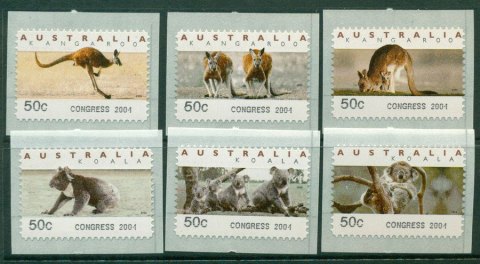 Australia-2004-Koalas-Roos-CPS-Congress-2004-MUH-Lot18658