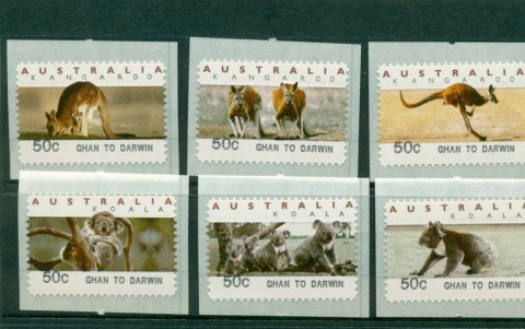 Australia-2004-Koalas-Roos-CPS-Ghan-to-Darwin-MUH-Lot18638