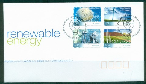 Australia-2004-Renewable-Energy-PS-FDC