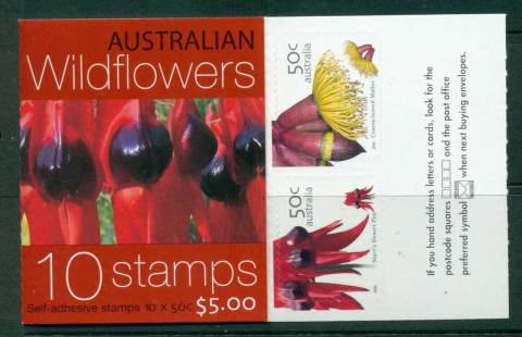 Australia-2005-10-jpg-00-Wildflowers-B280-Philatelic-Booklet-Lot26427