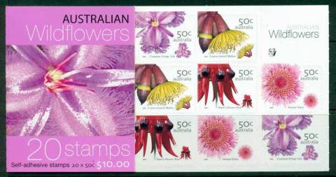 Australia-2005-5-jpg-00-Wildflowers-B279-Philatelic-Booklet-Lot26137