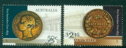 Australia-2005-First-Australian-Coin-150th-Anniversary-FU