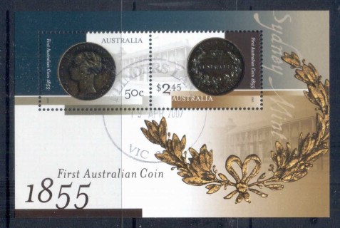 Australia-2005-First-Australian-Coin-150th-Anniversary-MS-FU