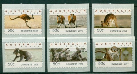 Australia-2005-Koalas-Roos-CPS-Congress-2005-MUH-Lot18659