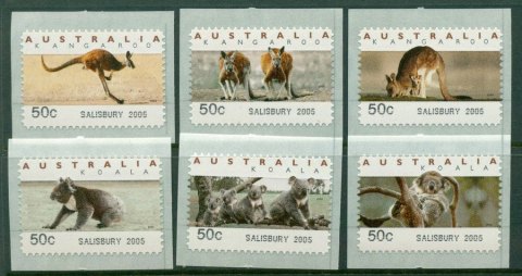 Australia-2005-Koalas-Roos-CPS-Salisbury-2005-MUH-Lot18666