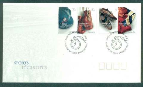 Australia-2005-Sports-Treasures-FDC-lot50529