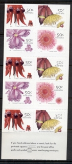 Australia-2005-Wildflowers-PS-5-booklet-MUH