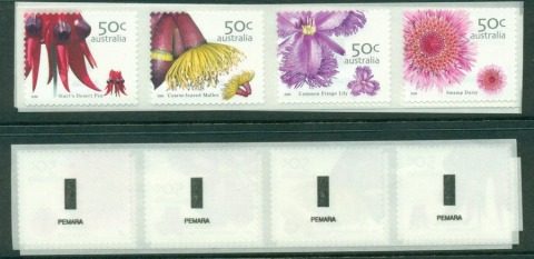 Australia-2005-Wildflowers-Strip-Pemara-PS-MUH-Lot18615